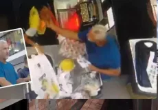 Vídeo: Operadora de caixa é agredida por cliente dentro de supermercado no oeste da Bahia