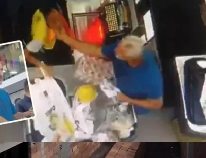 Vídeo: Operadora de caixa é agredida por cliente dentro de supermercado no oeste da Bahia