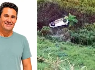 Vídeo -Secretário de Agricultura de Vereda, Guila morre após carro despencar em ribanceira