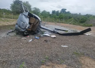 Vídeo - Táxi aéreo turístico sofre acidente em Caraíva, piloto e passageiros sobrevivem