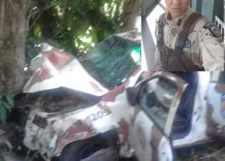 Vídeo -Um Policial da CIPE/Cacaueira morre e 03 ficam feridos em acidente na BR 415. entre  Itabuna/Ilhéus