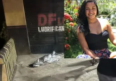 Vídeos - Esposa de PM morre atropelada e motorista foge sem prestar socorro, em Itabuna