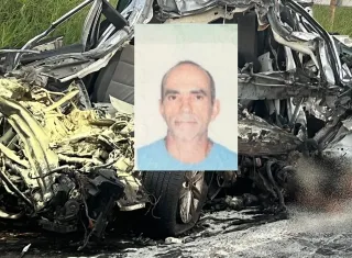 Vídeos -Motorista morre preso às ferragens após colisão violenta na BR-101 em Teixeira de Freitas
