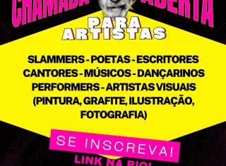 Virada Cultural - Inscrições abertas para artistas se apresentarem neste sábado em Teixeira de Freitas; saiba como se inscrever
