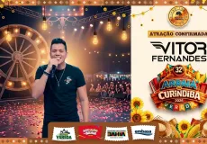 Vitor Fernandes é confirmado como nova atração do 32º Arraiá da Curindiba, em Vereda
