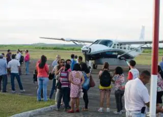 Voo inaugural da linha BH/Nanuque acontece em meio a muita expectativa