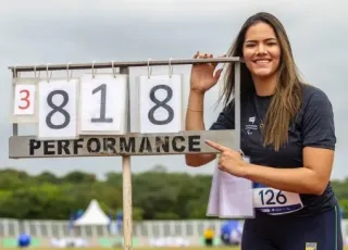 Wanna Brito bate recorde mundial no arremesso de peso paralímpico