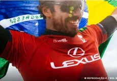 Yago Dora é campeão em Trestles, palco do surfe em Los Angeles 2028