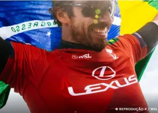 Yago Dora é campeão em Trestles, palco do surfe em Los Angeles 2028