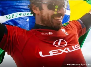 Yago Dora é campeão em Trestles, palco do surfe em Los Angeles 2028